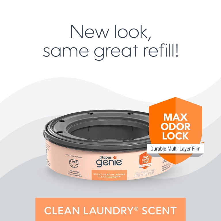 Diaper Genie Refill, Clean Laundry Scent photo 2
