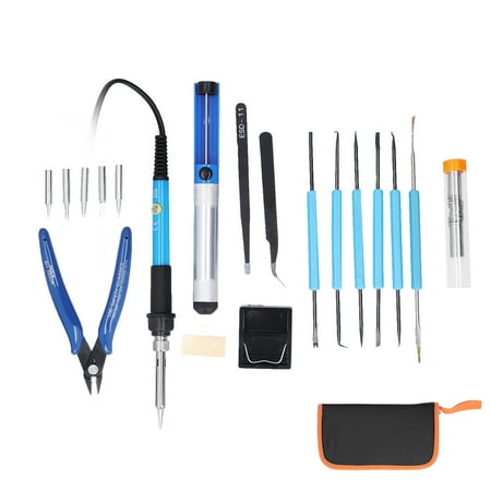 

Temperature Welding Iron Kits Soldering Iron Kit 60W Drop Proof 4.5ft Power Cord For Home Appliance Repairs US Plug 110V