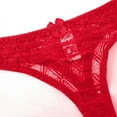 thumbnail image 5 of Everyday Bras for Women plus Size Lace Lingerie Set Lace Curtain Set Bed Set Twin Lace Lingerie Set Lace for Women Lace Bra Set Underwear Men Sweat Mens Comfy Underwear Lace Pajamas for Red 34B75B, 5 of 8
