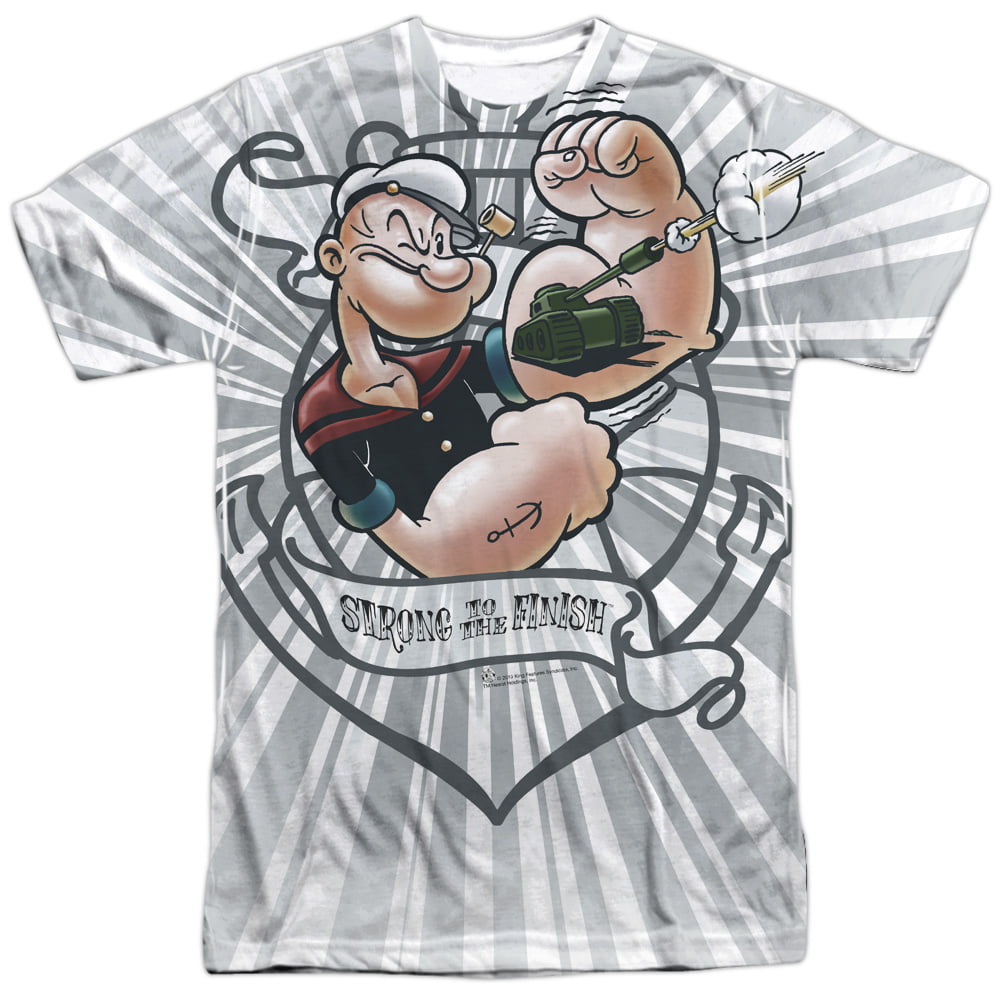 Popeye Anchored Adult Tank Top