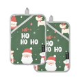 thumbnail image 7 of Yayeee Pot Holders Kitchen Heat Resistant with Pocket 7"x9.8" Cotton Oven Cooking Hot Pads, Christmas Santa, 7 of 7
