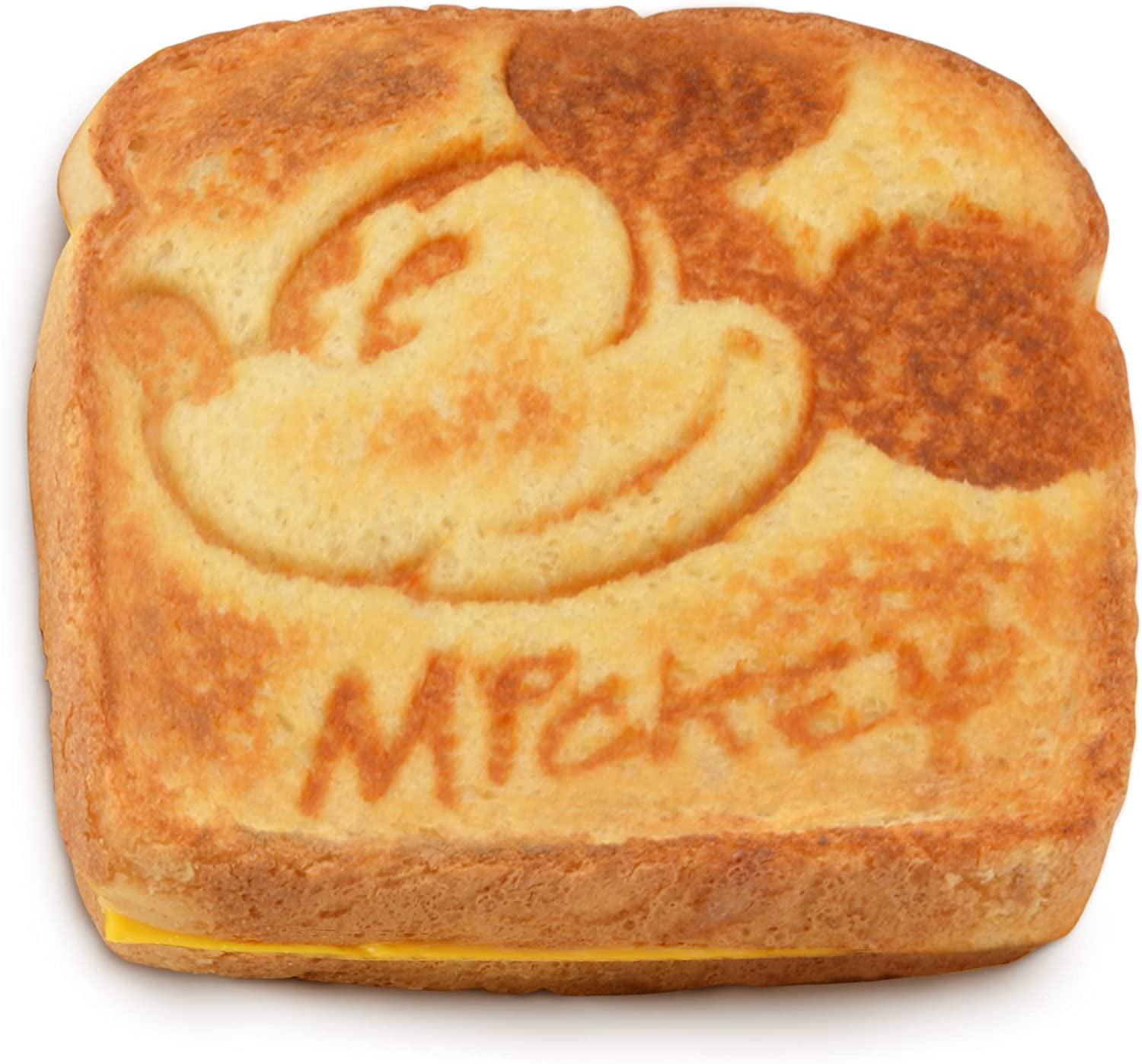 Mickey mouse grilled cheese maker top
