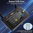 thumbnail image 3 of Transmisor Bluetooth 1Mii para TV, unidad USB mejorada, Bluetooth 5.3, chip DAC, conexión de dispositivo dual, largo alcance, aptX HD/LL/AD, óptico/AUX/RCA, receptores y adaptadores Bluetooth para TV/, 3 of 5
