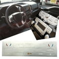 thumbnail image 2 of Silver (C) Black Car Air Conditioner Button Repair Sticker for Ford AC S-Max/Mondeo, 2 of 8