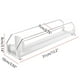 thumbnail image 3 of Caja refrigerante bebidas, rodillo de metal, estante automático, diseño de 2 niveles, plegable, metal frame, para dormitorio, 3 of 4