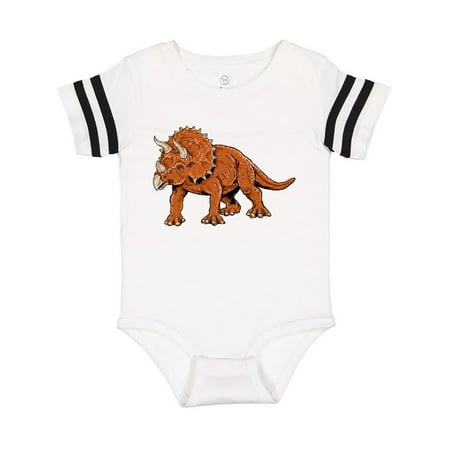

Inktastic Triceratops Smiling Gift Baby Boy or Baby Girl Bodysuit