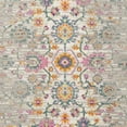 thumbnail image 6 of SAFAVIEH Madison Gabriel Traditional Area Rug, Light Grey/Fuchsia, 6' x 9', 6 of 6