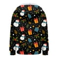 thumbnail image 7 of larppty Womens Zip Up Christmas Hoodies Oversized Fall Outfits 2025 Drawstring Zipper Hoodie Y2K Casual Loose Fit Long Sleeve Hoodies (Dark Gray, M), 7 of 7