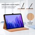 thumbnail image 4 of Funda para tablet Oduio Galaxy Tab A7 10.4" de cuero PU negro, 4 of 6