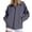 (New8)Gray, variant on Athletic Jacket for Women Casual Lightweight Collared Long Sleeve Coat Spring Fall Windbreaker Zip Up Workout Tops Trendy Streetwear Shacket