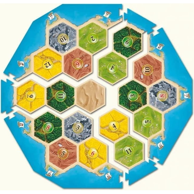 CATAN Family Edition Board Games for Adult 2024 New Holiday Party Essentials Fun Card Games Christmas Games for Family Party - 250+ Cards - 2 to 20 Players