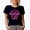 Navy Blue, variant on Makeup Is My Life with Compact Powder, Beauty Themed Merch Gift for Makeup Artist or Lovers, Cosmetologists & Beauticians, Black T-Shirt, Medium