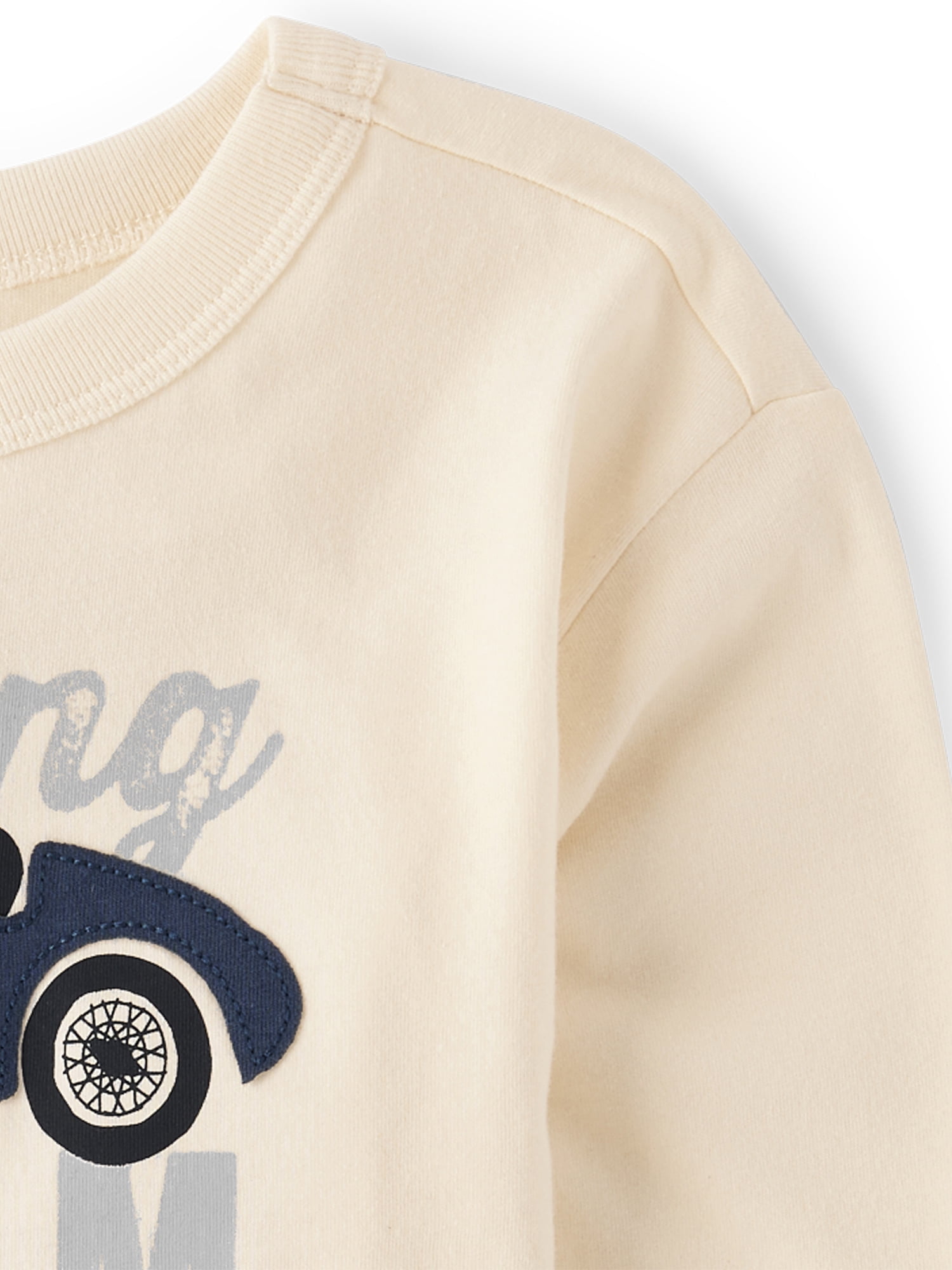 The Children's Place Baby & Toddler Boys Long Sleeve Embroidered Vehicle Top, Sizes 6M-5T