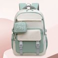 thumbnail image 2 of ibiyuan School Backpacks Ergonomic Padded Strap Durable Spacious School Bag for Ages 5th 6th 8th 10th, Primary, Middle Elementary, Daily School Use, 2 of 4