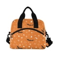 thumbnail image 2 of Lunch Bag Portable Crossbody Meal Bag Cooler Bag Insulated Lunch Bag Food Bag Handheld & Crossbody Design Halloween Bats, 2 of 6