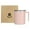 Pink, variant on FOVNOT Self Stirring Mug 360mL, Rechargeable Electric Coffee Mug with Stainless Steel Stir Bar for Coffee, Milk, Cocoa (Pink)