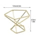 thumbnail image 5 of Soporte para plantas de piña Soporte geométrico para plantas de aire Soporte para esponjas en polvo - Oro rosa (Material: Metal, Tamaño: Diámetro 55 mm, Altura 45 mm), 5 of 5