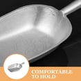 thumbnail image 3 of OULII Utility Scoop Popcorn Scoop Silver Ergonomic Design Shop Use 1Pack, 3 of 8