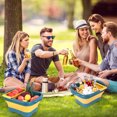 thumbnail image 6 of DNZPFU Collapsible Bucket Portable Camping Sink, Dish Basin Colander for Kitchen 2.9 Gallon (11L), 6 of 7