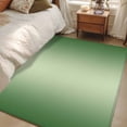 thumbnail image 4 of Green Ombre Runner Rug 2.7x5 FT, Non Slip Entryway Carpet, Modern Gradient Abstract Art Washable Soft Floor Carpet Entrance Mat Non-Shedding Throw Rug for Hallway Laundry Room Bedside, 4 of 9