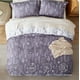 thumbnail image 3 of Funda de edredón, tamaño king, reversible, color morado grisáceo, 3 of 7