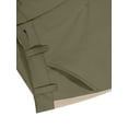 thumbnail image 6 of Women's Multi Pocket Work Cargo Pants, Stretch Lightweight Outdoor Hiking Pants Gray Green XS, 6 of 8