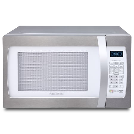 Farberware Professional FMO13AHTPLE 1.3 Cu. Ft. 1100-Watt Microwave Oven with Smart Sensor Cooking