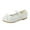 White, variant on WhouRiu Little Girl' Sneakers Bow Sparkly Sequined Flat Sole Shoes Children Stylish One-Strap Dance Daily Wear Sneakers Blue Little Child10.5