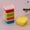 5Pcs Square, variant on 5Pcs/Set Mini Lunch Box Plastic Condiment Bottle Ketchup Squeeze Bottle Portable Food Container Candy Nut Snack Kitchen Storage