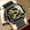 E106 BK GD N, variant on Luxury Quartz Watch for Men – Square Dial with Chronograph and Water Resistance