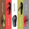 thumbnail image 2 of Chanclas para hombre para interior y exterior, chanclas, chanclas, chanclas de playa de gran tamaño, chanclas cómodas, transpirables y versátiles, 2 of 5