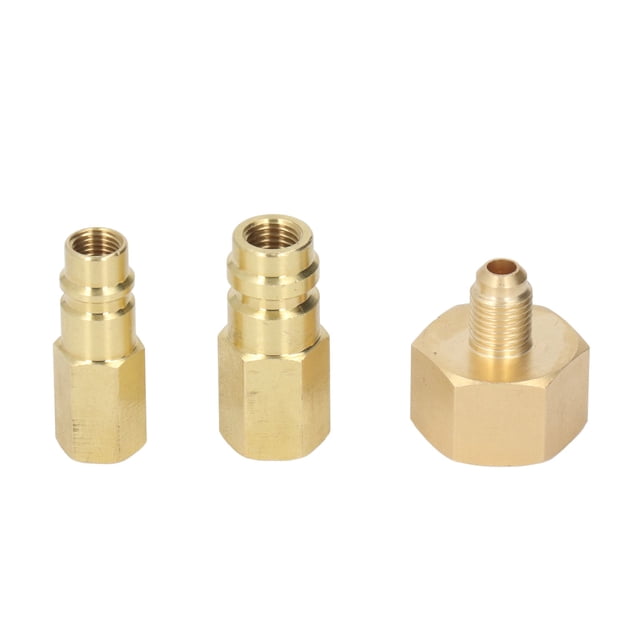 4 Pcs/Ensemble R134a Kit de Recharge Haut/bas Adaptateur de Conversion de Port de Montage AC Haut/bas