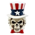thumbnail image 5 of Ebros Uncle Sam Wants You Miniature Skull Figurine Patriotic Skeleton Bust Decorative Statue, 5 of 5