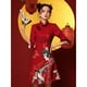 thumbnail image 1 of Vestido chino Vintage para mujer, dragón antiguo de Shanghai y Fénix, Qipao elegante, cosplay de Halloween, cuello Cheongsam, Sexy, 1 of 5