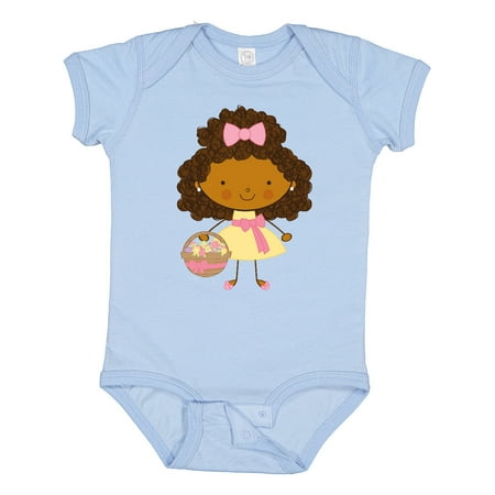 

Inktastic Easter African American Girl Gift Baby Girl Bodysuit