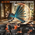 thumbnail image 4 of MERACH 990LBS Adjustable Weight Bench with Leg Extension, Foldable Workout Bench for Home Gym, 4 of 8