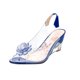 thumbnail image 2 of Zapatos informales con punta abierta para mujer, sandalias cómodas con plataforma y diamantes de imitación, zapatos Wmkox8yii  sa3666, 2 of 7