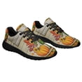 thumbnail image 6 of Fall Pumpkins HarveStThanksgiving Shoes Sneakers Black Size 8, 6 of 7