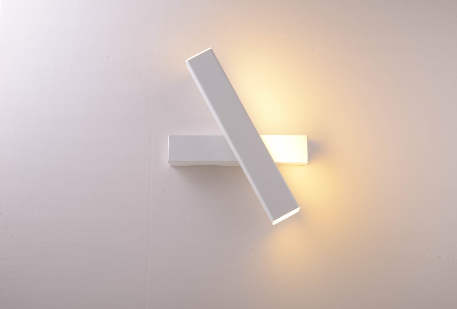 Steadline 360 Degree Rotating LED Wall Light - Adjustable Modern Sconce Fixture for Bedroom Corridor Living Room with Aluminum Frame and Energy Efficient 12W Lighting