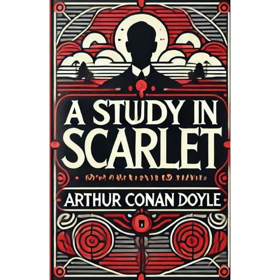 A Study In Scarlet(Illustrated), (Paperback)