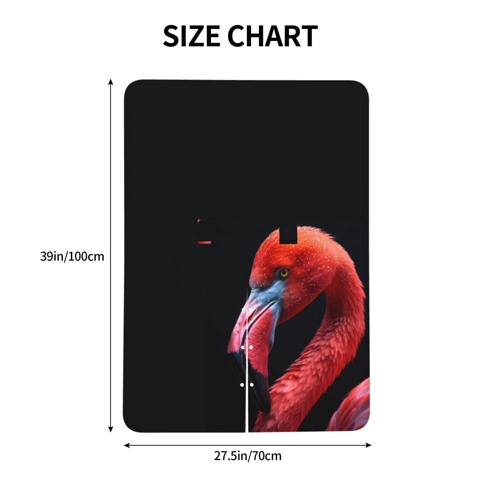 Car Seat Cover Baby - Closeup Red Flamingo Portrait Breathable Infant Car Seat Cover for Baby Carseat, Lightweight Comfort Baby Essentials Must Haves Newborn Stuff for Girl Boy