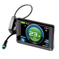 thumbnail image 1 of Pantalla A Color Inteligente TF02H de 24 V, 36 V y 48 V LCD con Conector Impermeable. Accesorio de Conversión de Batería de Litio para Bicicleta Eléctrica., 1 of 1