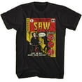 thumbnail image 1 of Saw Jigsaw Comic Book Black Adult T-Shirt 2Xlt, 1 of 2