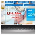 thumbnail image 5 of Laptop Dell Inspiron Notebook 15 3520, 12th Gen Intel Core i3, 8G RAM, 512 GB SSD, Windows 11, Plata, 5 of 5