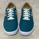 thumbnail image 5 of New Balance All Coasts 55 Sneakers Mens 10 Teal Blue Canvas Lace Up Beach Resort, 5 of 6