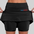 thumbnail image 2 of Skorts for Women American Flag Graphic High Waisted Athletic Tennis Skirt Shorts Independence Day Skort, 2 of 4