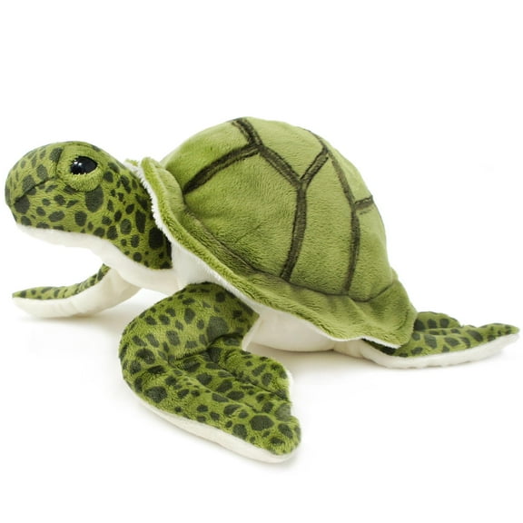 Turquoise the Green Sea Turtle | 9 Inch Tortoise Stuffed Animal Plush | By TigerHart Toys