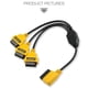 thumbnail image 5 of AUTOOL OBD2 Cable Extensión A Tres Al Adaptador Convertidor Cable 50 Cm, 5 of 5