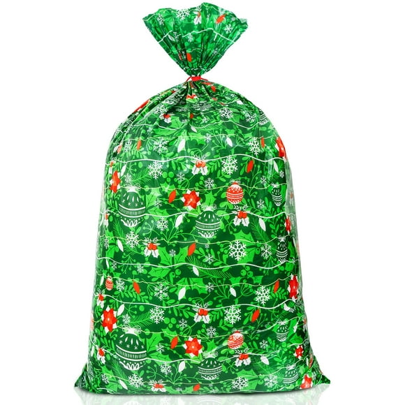 Bolsas de regalo Sofier Jumbo Christmas Tree de plástico 91 x 142 cm