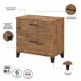 thumbnail image 3 of Bush Furniture Somerset 2 Drawer Lateral File Cabinet, 3 of 5